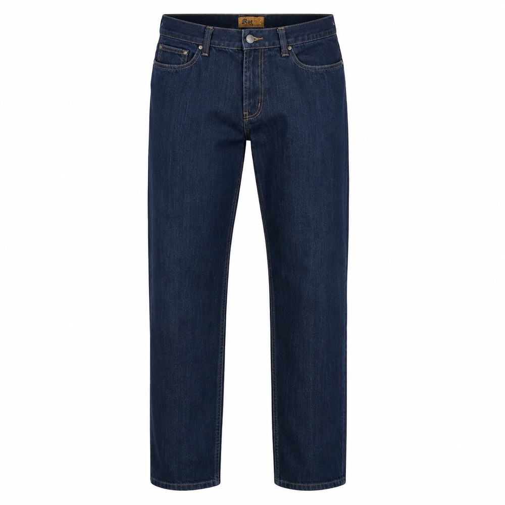 Pronto Uomo Blue 36x36 Dark Wash Straight Leg Jeans Classic Americana Mens Denim